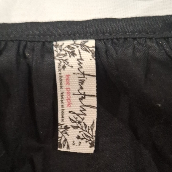 Free People Women's Black Midi Dress. Size S - Picture 13 of 14